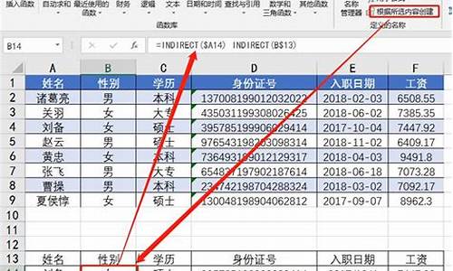 indirect函数的使用方法_indirect函数 exc